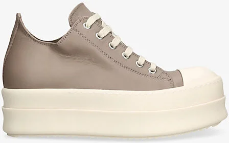 Womens Beige Comb Mega Bumper Leather Low-Top Trainers Eur 36 / 3 Uk Women