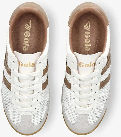 Womens Beige Comb Tornado Zephyr Mesh Low-Top Trainers Eur 39 / 6 Uk Women - Image 2