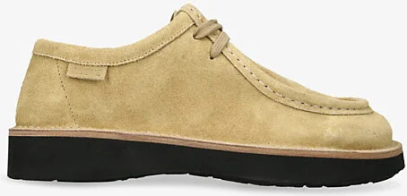 Womens Beige Faro Lace-Up Suede Shoes Eur 40 / 7 Uk Women