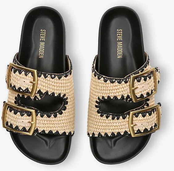 Womens Beige Oth On Deck Raffia Sandals Eur 39 / 6 Uk Women - Image 2