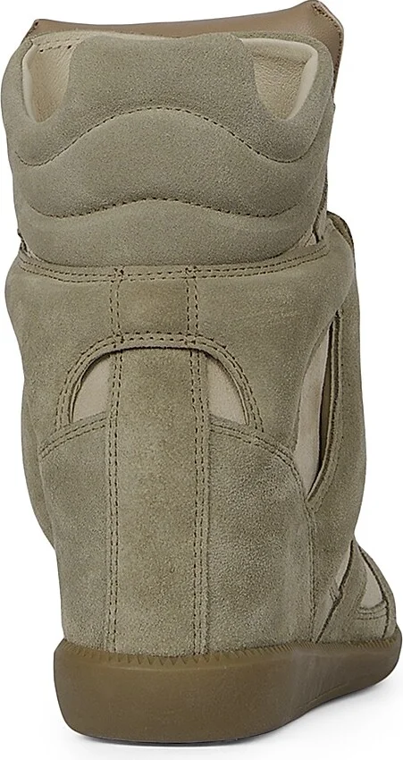 Women's Bekett Leather & Suede High-Top Platform Sneakers - White - Size 5 - Image 7