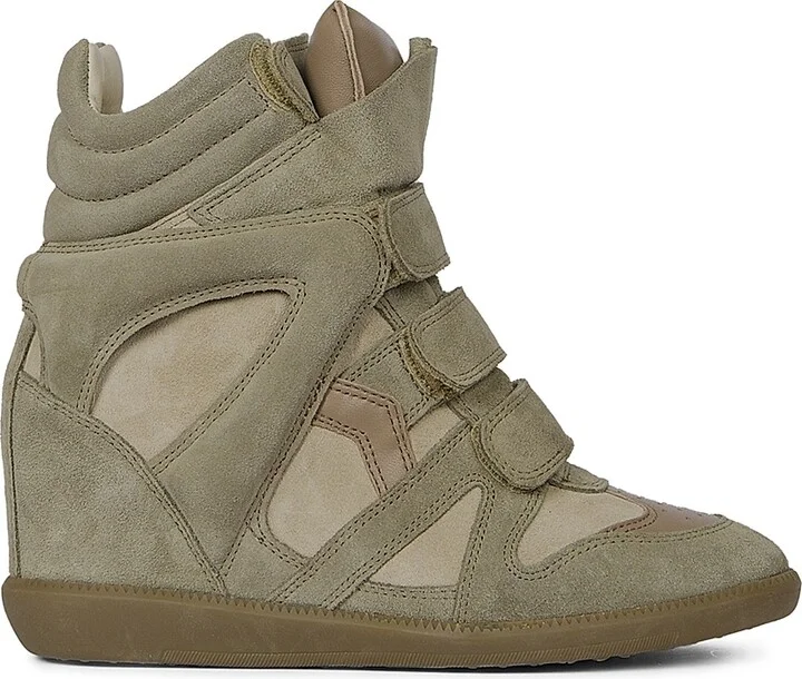 Women's Bekett Leather & Suede High-Top Platform Sneakers - White - Size 5 - Image 10