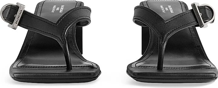 Women's Bel Air 50MM Sandals - Black - Size 6 - Image 4