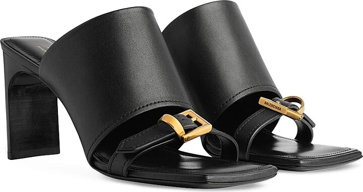 Women's Bel Air 80MM Sandals - Black - Size 6 - Image 2