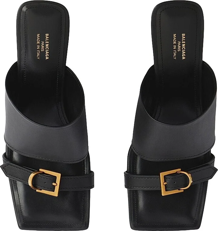 Women's Bel Air 80MM Sandals - Black - Size 6 - Image 5