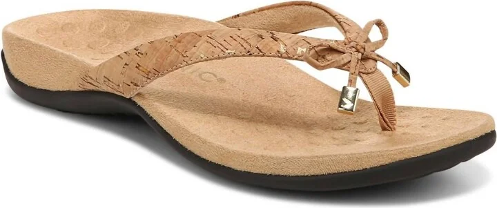 Women's Bella Ii Sandal In Gold Cork