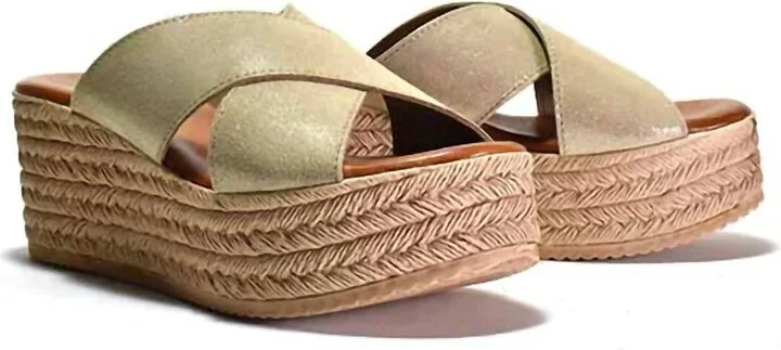 Women's Bella Sandals In Soft Gold