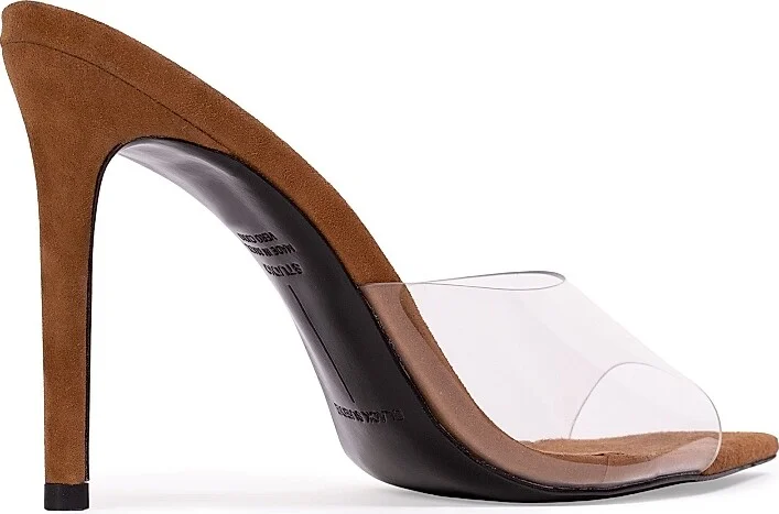 Women's Bella Suede Mules - Tan Suede - Size 10 - Image 9