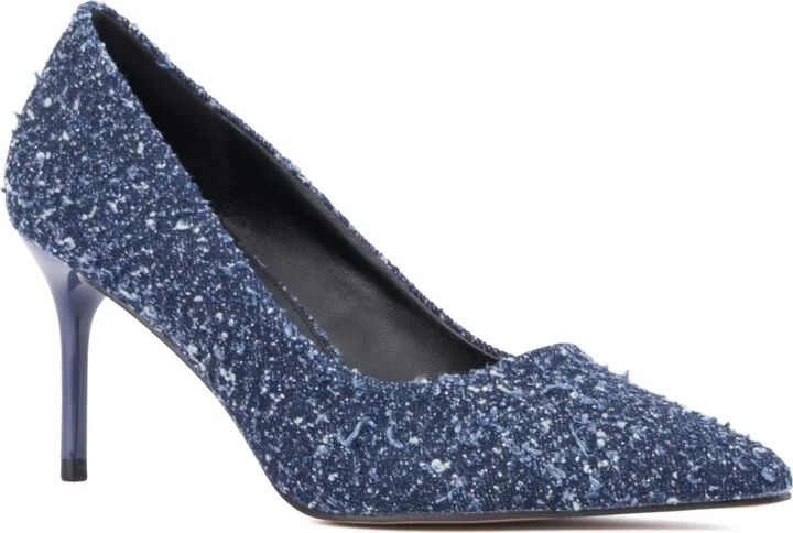 Navy Boucle