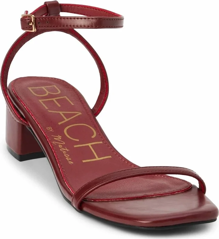 Women's Belle Strappy Sandals In Wine
