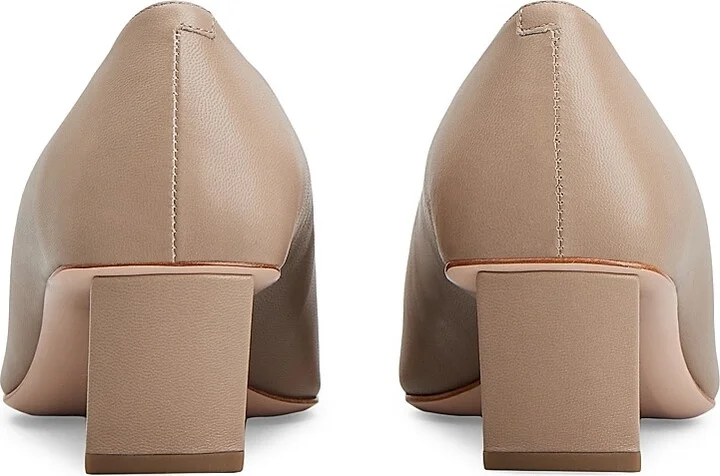 Women's Belle Vivier 45MM Leather Buckle Pumps - Daino - Size 5.5 - Image 3