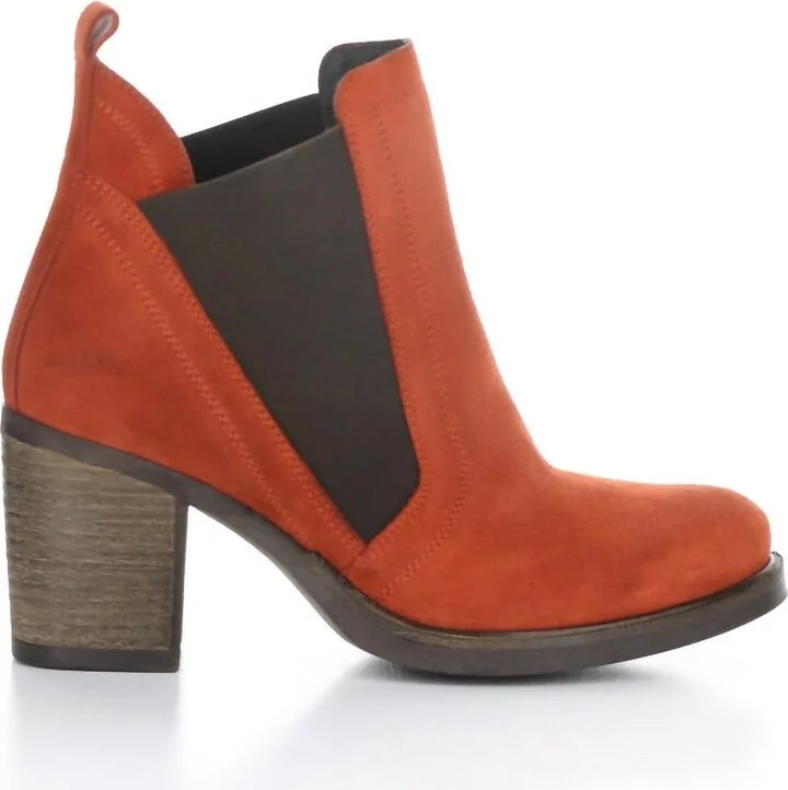 Women's Bellini Waterproof Chelsea Boot In Terra Cotta