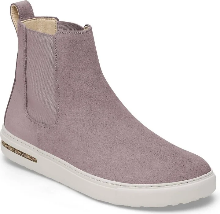 Women's Bend Chelsea Suede Leather Boots In Faded Purple