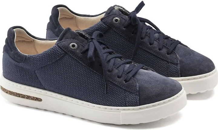 Women's Bend Low Canvas Suede Sneaker In Midnight