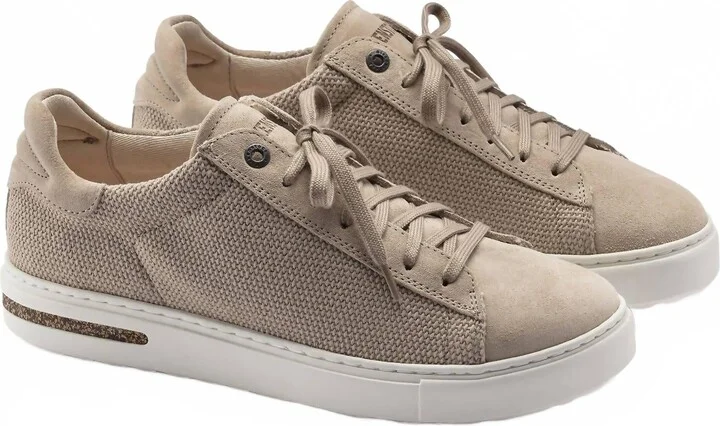 Women's Bend Low Canvas Suede Sneaker In Sandcastle