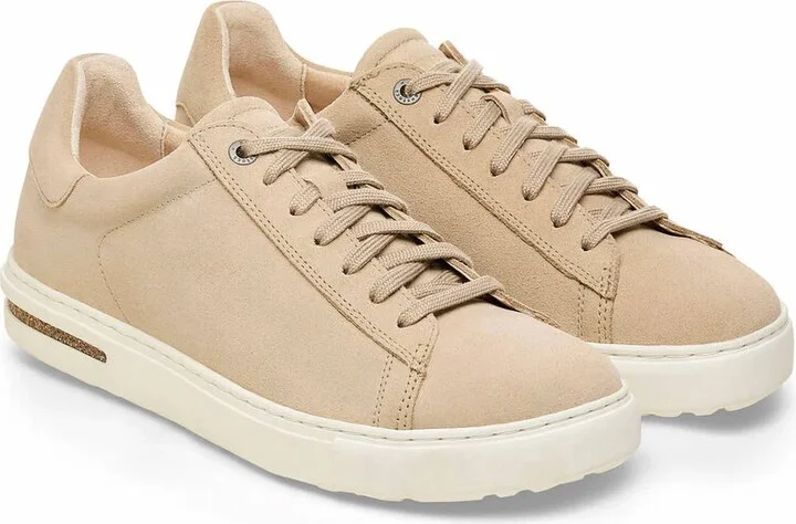 Women's Bend Suede Leather Sneaker In Sandcastle