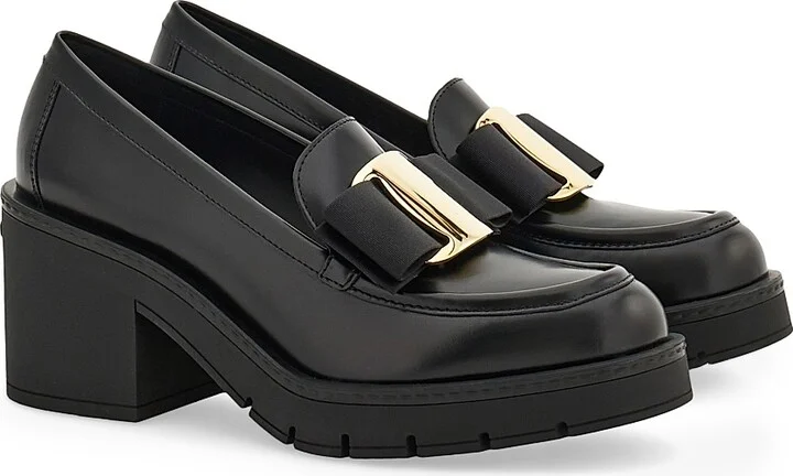 Women's Benilde Vara Bow Loafers - Nero - Size 7 - Image 2