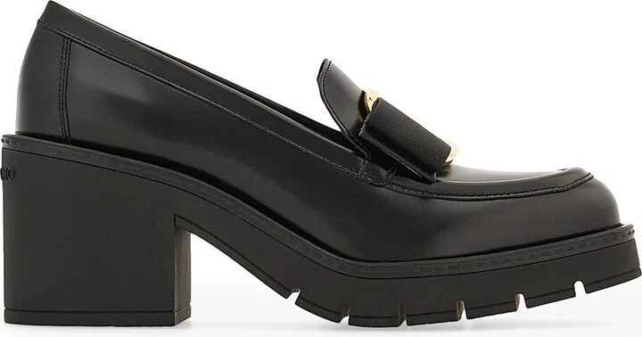 Women's Benilde Vara Bow Loafers - Nero - Size 7