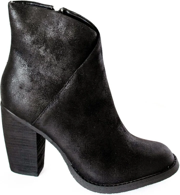 Women's Bennington Asymmetrical Ankle Boot In Black