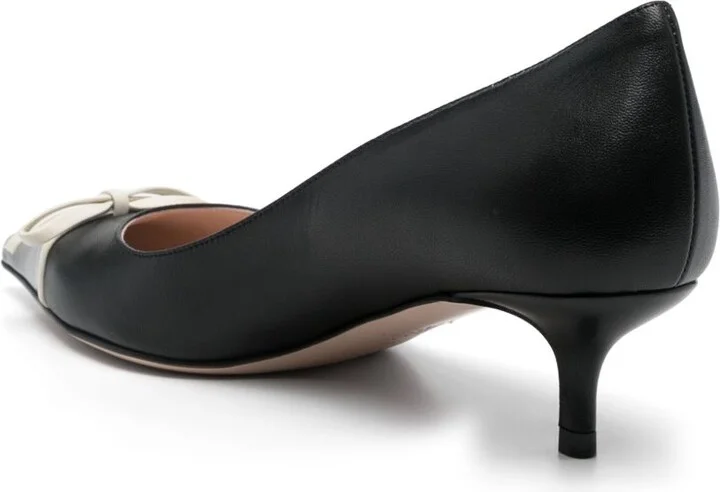 Women's Bepointy Patent Leather And Kid Pumps 45Mm - Image 2
