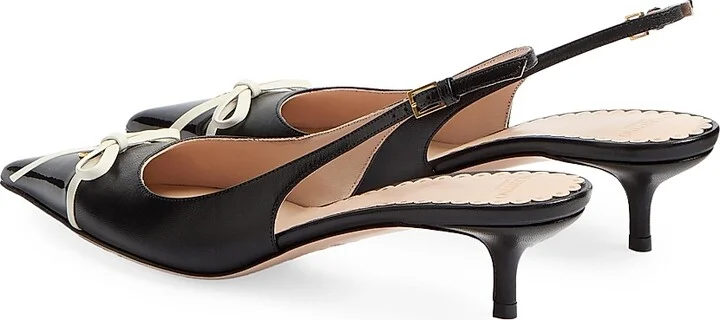 Women's Bepointy Slingback Pumps 45MM - Black - Size 8 - Image 3