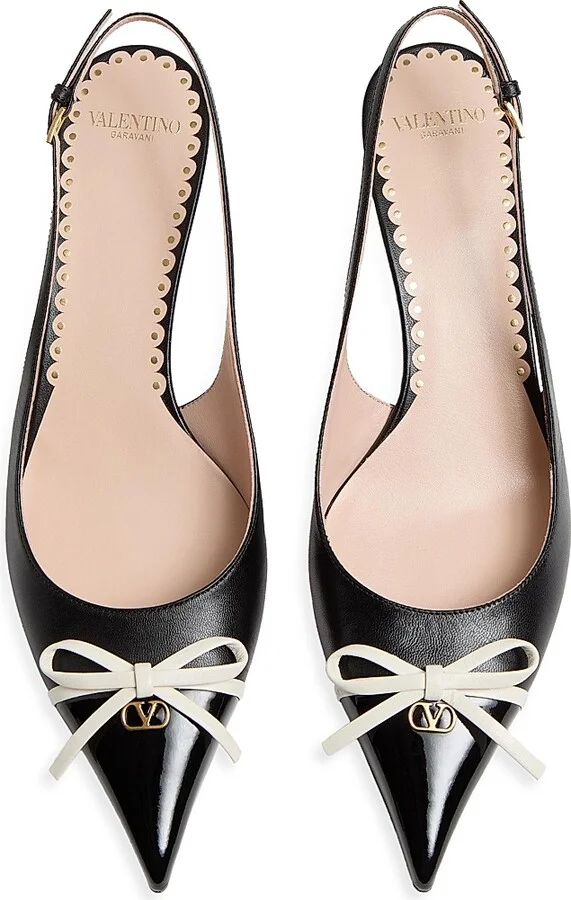 Women's Bepointy Slingback Pumps 45MM - Black - Size 8 - Image 6
