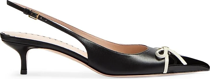Women's Bepointy Slingback Pumps 45MM - Black - Size 8