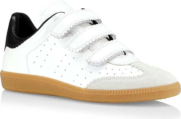 Women's Beth Leather Sneakers - White - Size 5 - Image 2