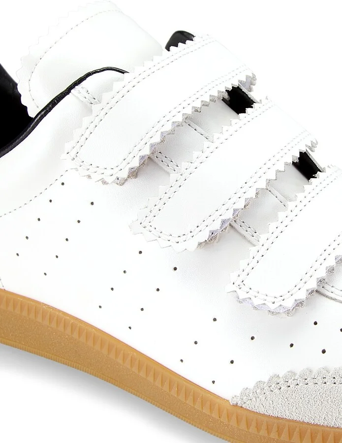 Women's Beth Leather Sneakers - White - Size 5 - Image 6