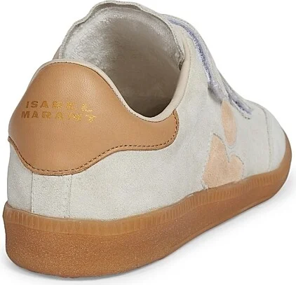 Women's Beth Suede Low-Top Sneakers - Chalk Beige - Size 5 - Image 2