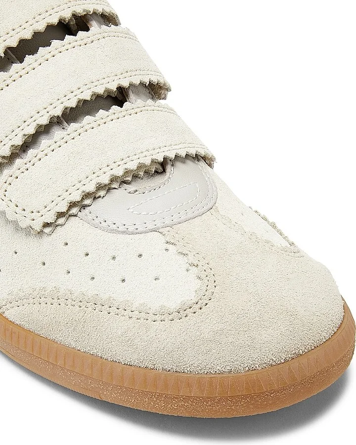 Women's Beth Suede Low-Top Sneakers - Ecru - Size 5 - Image 5