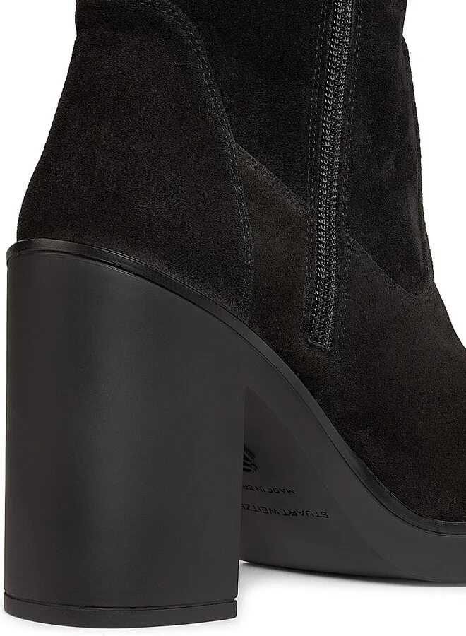 Women's Bethenny 80 Suede Boots - Black - Size 6 - Image 5