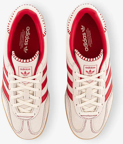 Womens Better Scarlet Better Sc Gazelle Indoor Leather Trainers Eur 41 / 8 Uk Women - Image 2
