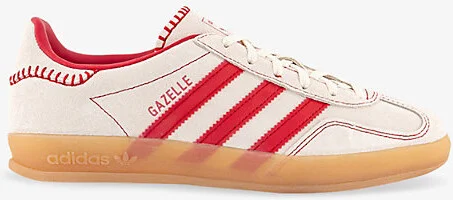 Womens Better Scarlet Better Sc Gazelle Indoor Leather Trainers Eur 41 / 8 Uk Women
