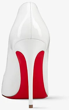 Womens Bianco Hot Chick 100 Patent-Leather Courts Eur 34.5 / 1.5 Uk Women - Image 2