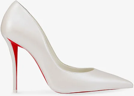 Womens Bianco Miss Z 100 Leather Heeled Courts Eur 38/5 Uk Women