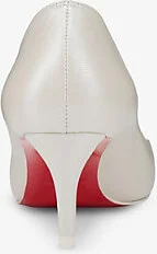 Womens Bianco Miss Z 60 Pearlescent Leather Pumps Eur 36 / 3 Uk Women - Image 2