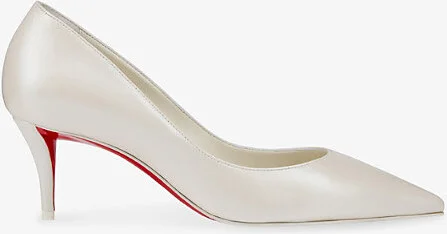 Womens Bianco Miss Z 60 Pearlescent Leather Pumps Eur 36 / 3 Uk Women