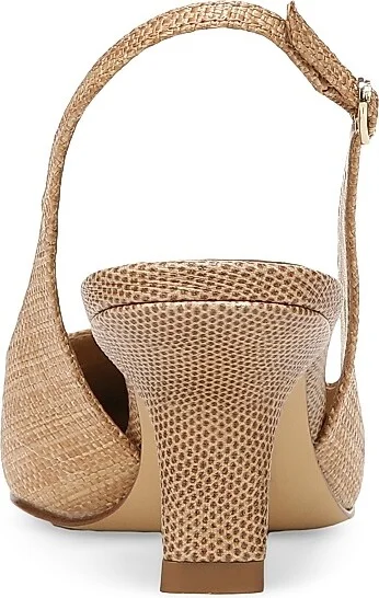 Women's Bianka 63MM Slingback Pumps - Tan - Size 5 - Image 3