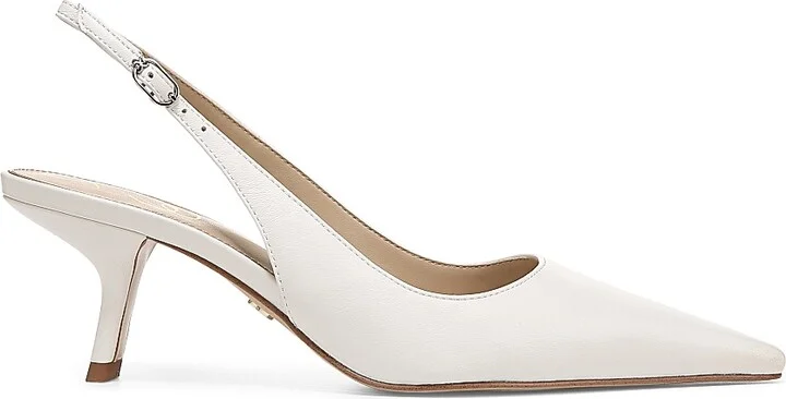 Women's Bianka Leather Slingback Pumps - Black - Size 10.5 - Image 10