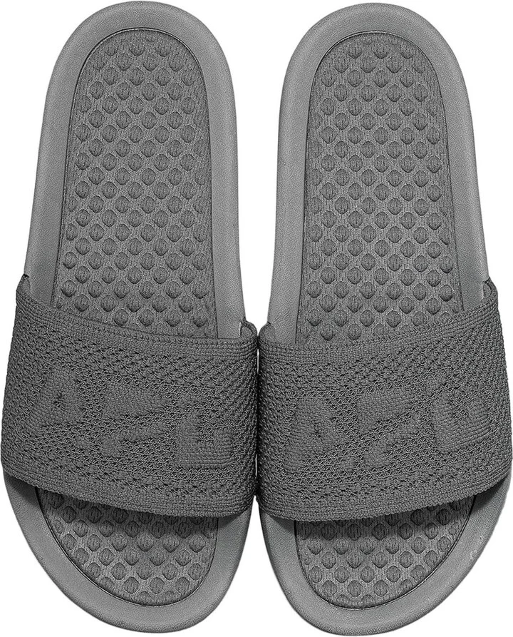 Women's Big Logo Techloom Slide In Cosmic Grey
