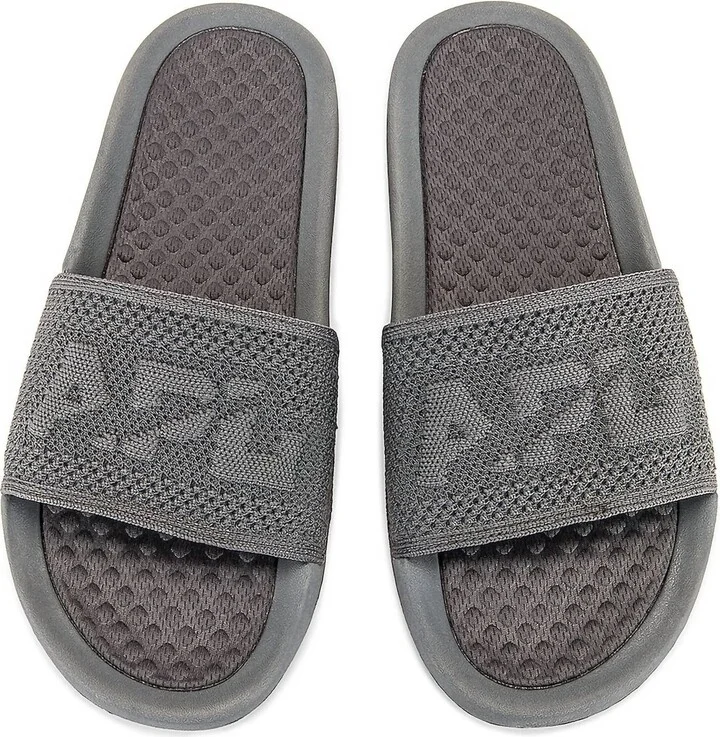 Women's Big Logo Techloom Slide In Cosmic Grey