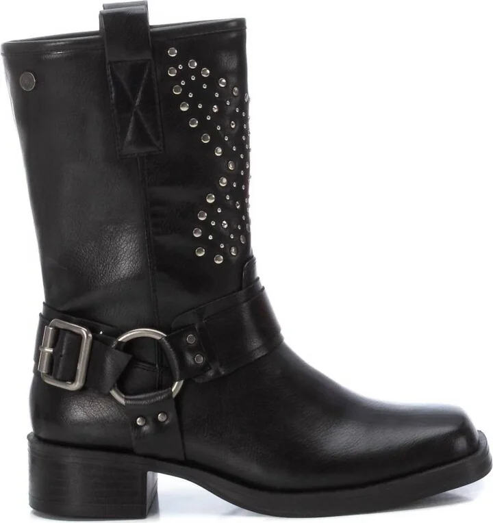 Women's Biker Boots In Black