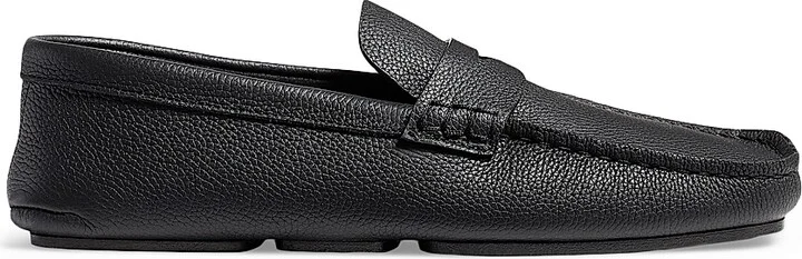 Women's Billy Leather Penny Loafer - Black - Size 5.5