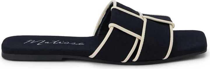 Women's Biscayne Side Sandals In Black