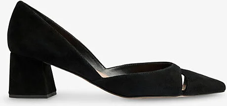 Womens Bla-Black Cecile 55 Cut-Out Suede Heeled Courts Eur 42/ 9 Uk Women