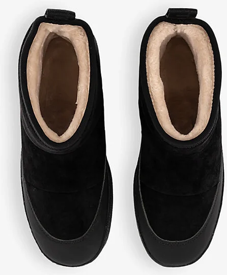 Womens Black Alunda Hybrid Faux Fur-Lined Neoprene Ankle Boots Eur 40 / 7 Uk Women - Image 2