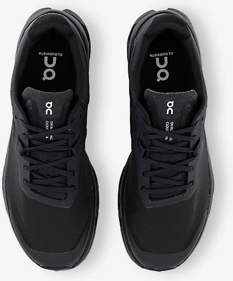 Womens Black Black F Cloudvista 2 Mesh Low-Top Trainers 8 - Image 2