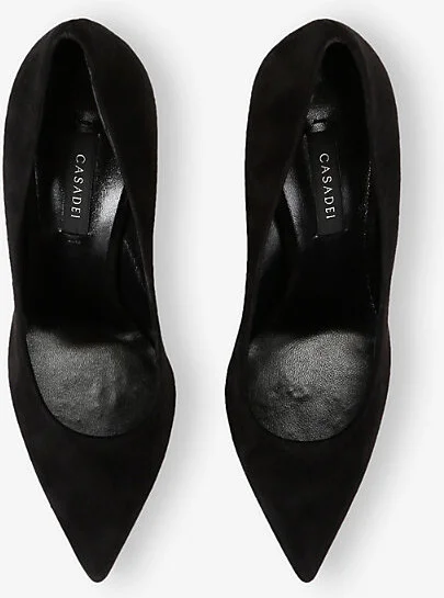 Womens Black Blade 105 Suede Pumps Eur 39 / 6 Uk Women - Image 2