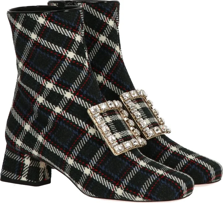Womens Black/Brown Boot